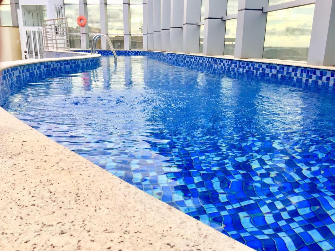 Flat Fusion Setor Hoteleiro Norte Com Servico Diario De Limpeza Бразилиа Экстерьер фото